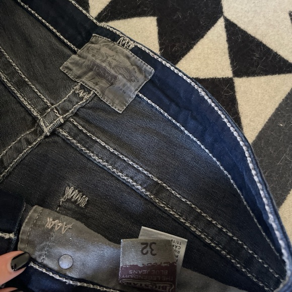 Big Star Dark Blue Skinny Jeans - Picture 6 of 6